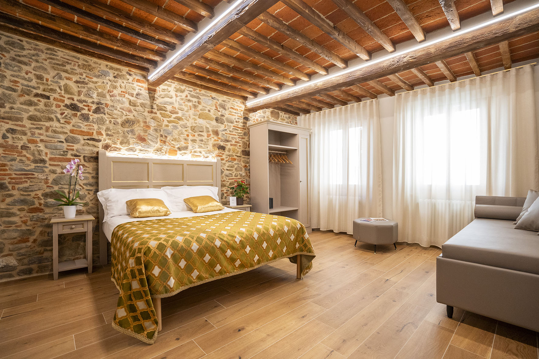 Camera per soggiorno turistico in centro storico di Arezzo